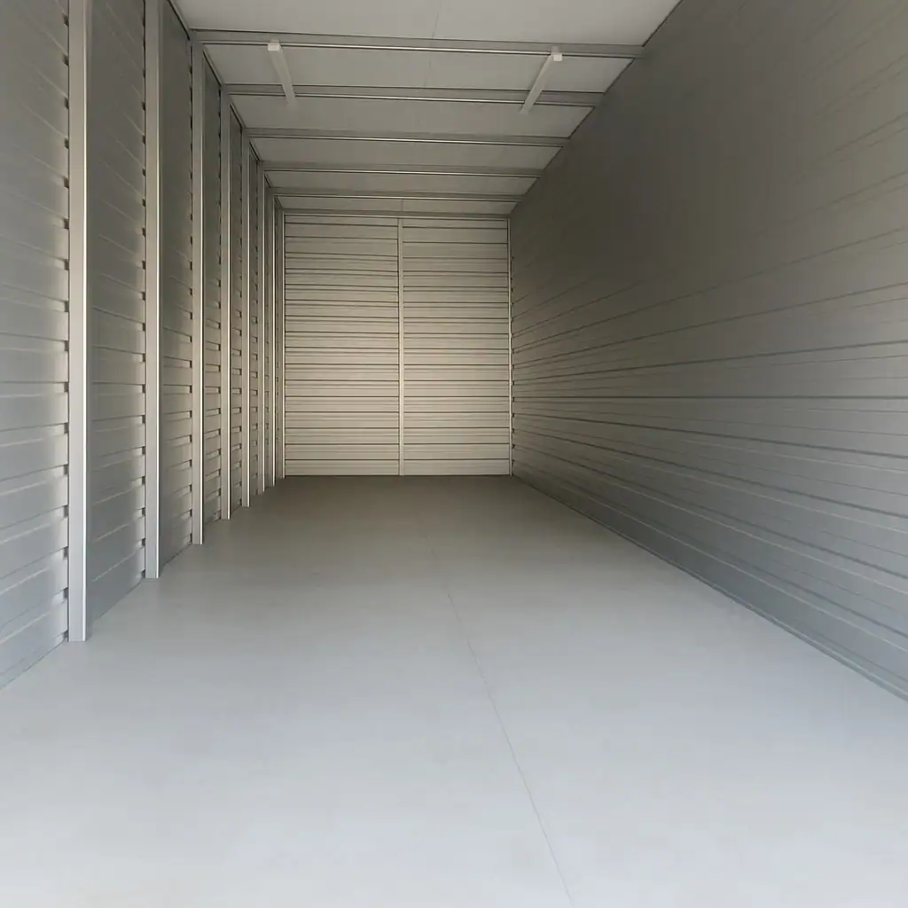 Large indoor storage unit for boats and RVs in Richmond Hill, GA